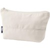 Lands' End Zip Canvas Pouch Natural/natural One Size