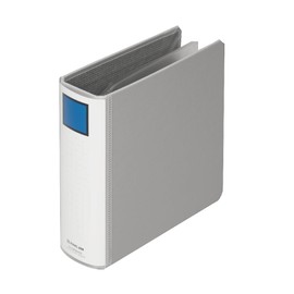 King Jim MN2402-GY King Mini Series King File Mini Binder 3 Hole Gray