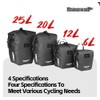 Rhinowalk Waterproof Bicycle Pannier Rack Bag TPU Coating Quick Release