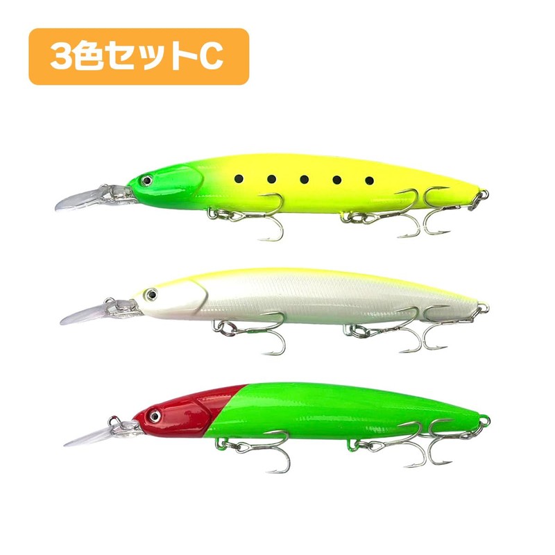 Orurdo qb100275a01n0 Long Range Launch Minnow Fishing Gear "Miracle D"