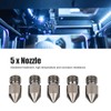5Pcs 3D Printer Nozzle Set for MK8 1.75mm Consumables 0.2‑1.0mm