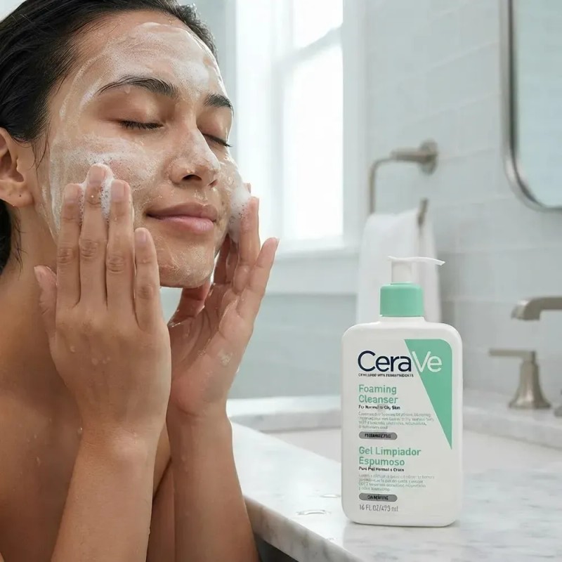Cerave Limpiador Espumoso Piel Normal A Grasa 473ml