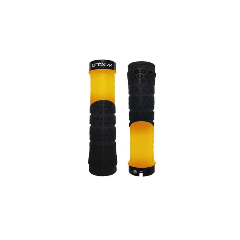 Prologo Unisex - Adult X-Shred Handlebar Grip, Black/Orange, 135mm