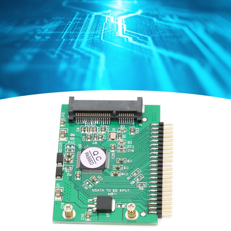Adapter Card Mini PCIE MSATA SSD to 44 Pin IDE