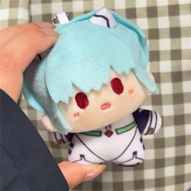 Ayanami Rei Plush Keychain Plush Pendant Stuffed Plushies Ayanami Rei Figurine Ornaments for Backpack Car Pendants Ornamental Pendant Ayanami Rei Figure