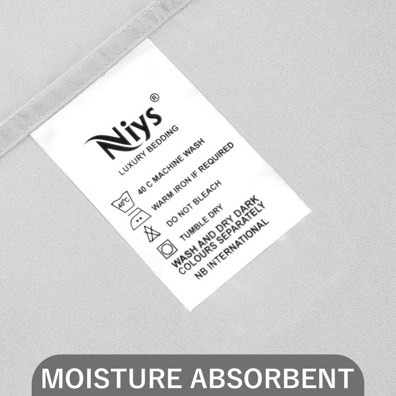 NIYS Luxury Bedding Finest 100% Egyptian Cotton 16" 40CM Extra