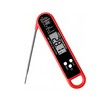 Meat Thermometer with 3-Second Instant Read, Backlit LCD, Calibration &