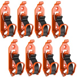 Youlvy Metal Rubber Shovel Mount for Roof Rack/ Truck /Truck Bed, Axe Jeep Utv Offroad Shovel Mount,Shovel Holder for Truck &Clamp Wall Mounting Kit Fit 0.67" to 1.57" Diameter Tools 8P