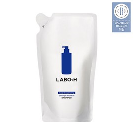 Labo H Scalp Strengthening Clinic Cooling & No Sebum Shampoo 400ml Refill Pack, 1 piece