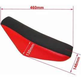 PCC TALL SEAT FITS  50cc 110cc 125cc Coolster Tao Tao PIT DIRT BIKE XR50 CRF50 SE01