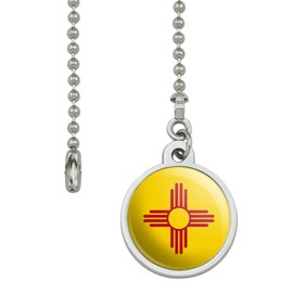 GRAPHICS & MORE New Mexico State Flag Ceiling Fan and Light Pull Chain