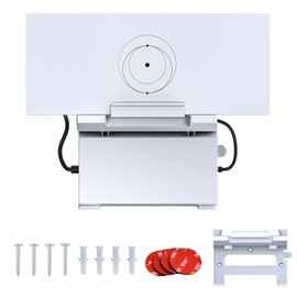 Wall Mounting Kit for Starlink Gen 3 Router - AYAMAYA 2 in 1 Starlink Gen 3 Router Mount & V3 Power Supply Brackets Holder, Star Link Internet Kit Satellite Space Saving Wall Holder Mounting (White)