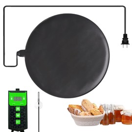 Sourdough Starter Warmer with Temperature Controller, Multi Functional Fermentation Heating Pad for Brewing & Fermentation, Ideal for Bakeries, Home Baking and Kitchen.