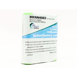 2X Pack - HKNN4002 Battery for Motorola MR350R, MS350R, T5500, T5600, MJ270R, T9500 Two-Way Radio (1500mAh, 3.6V, NI-MH)