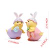 Hodao 2 PCS Easter Chick Decorations Spring Easter Chicken Decors