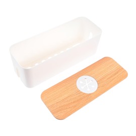 Vaguelly Cable Storage Organizer Wire Storage Box for Under Desk Cable Management