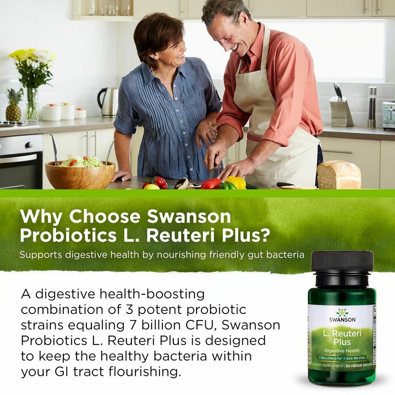 Swanson L. Reuteri Probiotic Plus w/L. Rhamnosus L. Acidophilus &