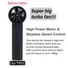 Turbo Fan 400W 1KG Thrust 64mm Brushless Motor Stepless Speed
