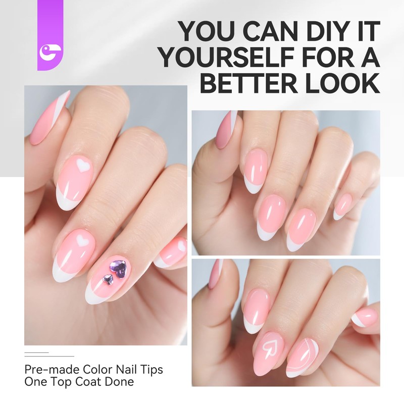 Gelike EC Press On Nail Tips 05