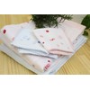 Bath Towel Towel Handkerchief Button Red Approximately/25 X/25 cm