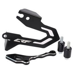 Motorcycle Front Sprocket Cover Guard Case Chain Protector for CRF450L CRF450RL CRF450X 2019-2022 (Black)