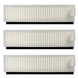 Ecovacs 3 Pack Compatible Slim EcoBax Filter for DEEBOT OZMO Slim10 11 15 DEEBOT U3