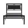 espidoo Twin Size Metal Bed Frame: Sturdy Steel Structure with