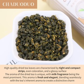 Milk Oolong Tea Milky Oolong Tea Taiwanese High Mountain Loose Leaf Olong Tea Premium Taiwan Jin Xuan Tea Naturally Milky Cream Aroma 奶香乌龙 台湾高山茶