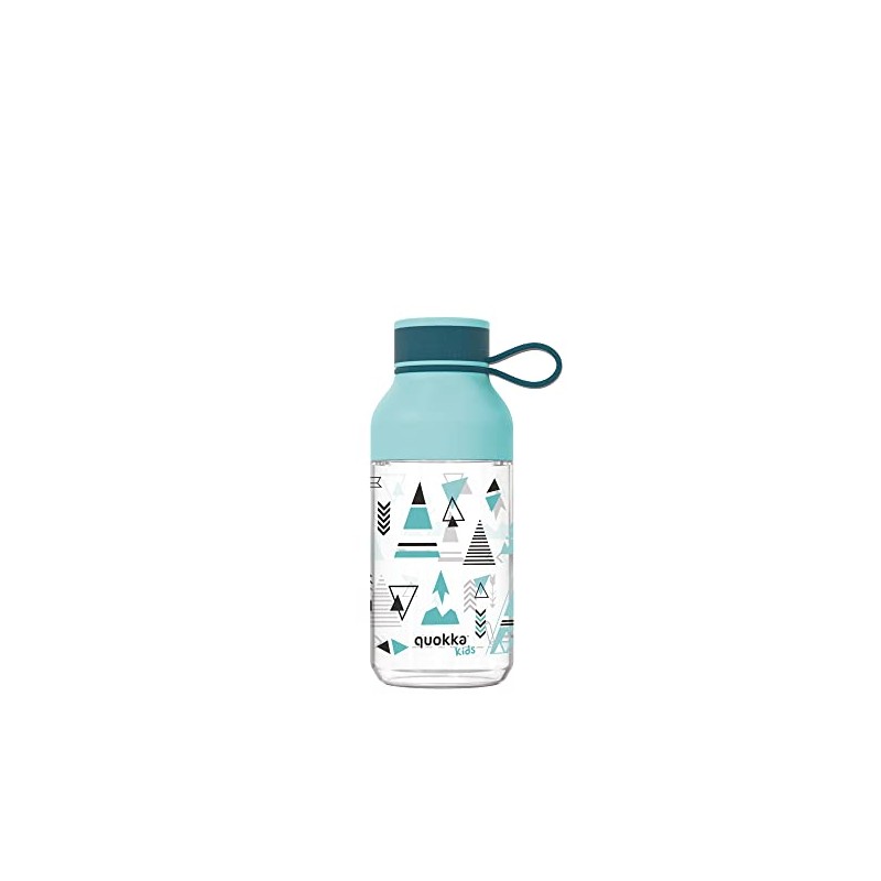 Quokka KIDS BOTELLA TRITAN ICE CON COLGADOR INDIAN 430 ML