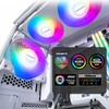 Akasa Vegas AK-FN111-WH A12, Addressable RGB Fan, PC Fan with