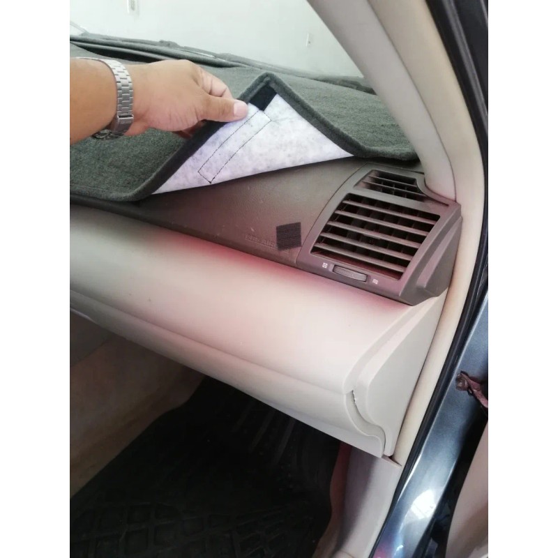 Cubretablero Toyota Camry 2007-2010 + Cubrepisada Gris Opal Cubretablero
