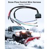 Plow Side Control Harness Compatible with CM100 EX75 EX80 EX85