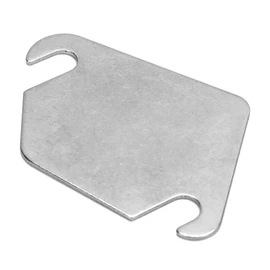 EGR Plate, Auto EGR Valve Plate, Stainless Steel EGR Gasket, EGR Block Plate, EGR Blank Plate for 1.4-1.6 Engines (Without Hole)
