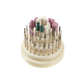 UID [0.09 inch (2.35 mm) Shaft] 48 Pieces Mini Router/Router/Router Abrasive Bit Bar Set (High Quality), Acrylic, 3 Tiers, 48 Holes, 0.09 inch (2.35 mm) Shaft, Tip Bit/Bar Stand Case Included, Diamond Bit, Whetstone with Shaft NO.838