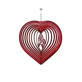 Home2Garden Heart Rose Spinner - Red