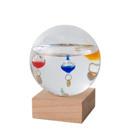 Chatani Sangyo Glass Float Thermometer Dome S 333-209
