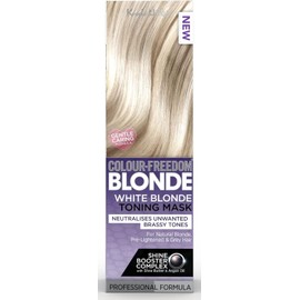 Knight & Wilson Colour-Freedom Blonde Anti-Yellow Toner Mask, Semi Permanent Conditioning Treatment, Neutralises Yellow and Brassy Tones for Naturally Light, Bleached, Grey & Coloured Hair 150ml