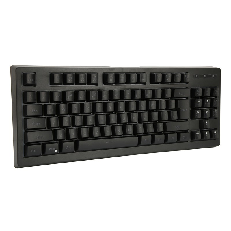 2.4G Wireless Keyboard 87 Keys RGB Backlight 1800mAh Battery Office