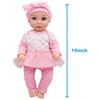 Cuddle Kids: Love N' Feed Playset - 15" Baby Doll