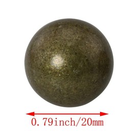 DGBRSM 6Inch Steel Ball Knob Lamp Shade Finial Lamp Harp Holder with 1-1/2 Inch Lamp Finial Oil Rubbed for Table and Floor Lamps, Bronze