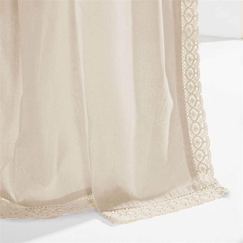 Lush Decor Rosalie Light Filtering Window Curtain Panels, Pair, 54"