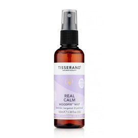 Tisserand Aromatherapy - Real Calm MoodFix Mist - 100% Pure Essential Oil - Lavender, Bergamot, and Patchouli - Calming Aromatherapy - 100ml