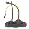 Electric Scooter Charging Port Assembly Dustproof Plug Replacement Part for