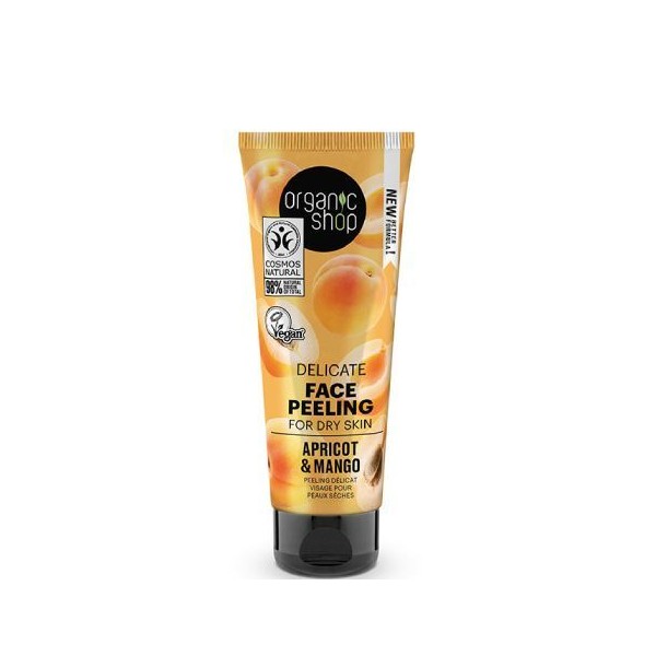 Natura Siberica Organic Shop Delicate Face Peeling for Dry Skin
