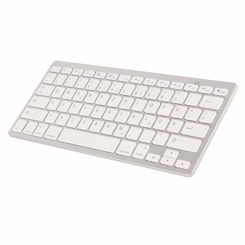 Wireless Keyboard Portable Universal Slim Silent Wireless Bluetooth German Keyboard
