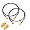 Woostars 2pack 3ft WiFi Antenna Extension Cable RG174 RF SMA