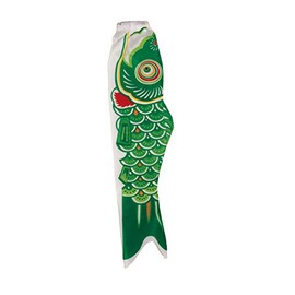 In the Breeze Koi Fish Windsock, 36-Inch, Green