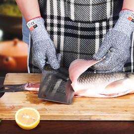 ZWZX Cut Resistant Gloves,High Performance Level 5 Protection Safety Kitchen Gloves … (Small)