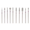 10pcs Nail Drill Bit Set Professional Home Salon Emery Cuticle