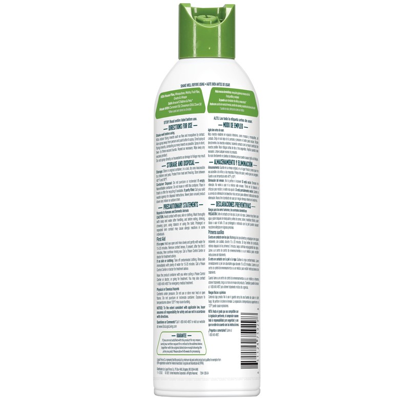 Ecologic Flying Insect Killer, 14 Ounces, Aerosol Formula Made With